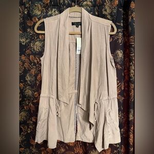 Trixxi Tan Sleeveless Vest